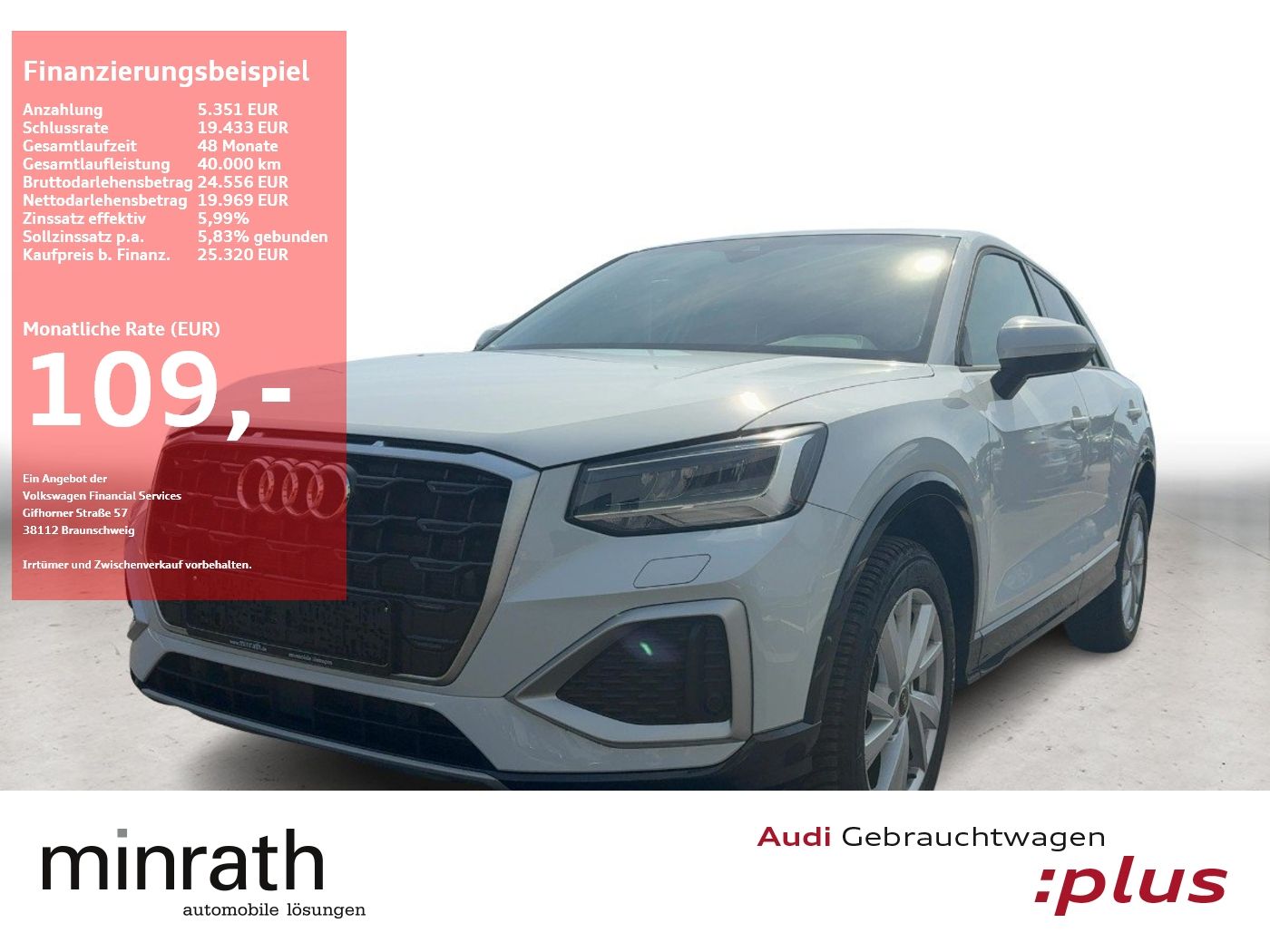 Audi Q2 35 TDI advanced APP+VIRT+LED+PDC+Facelift
