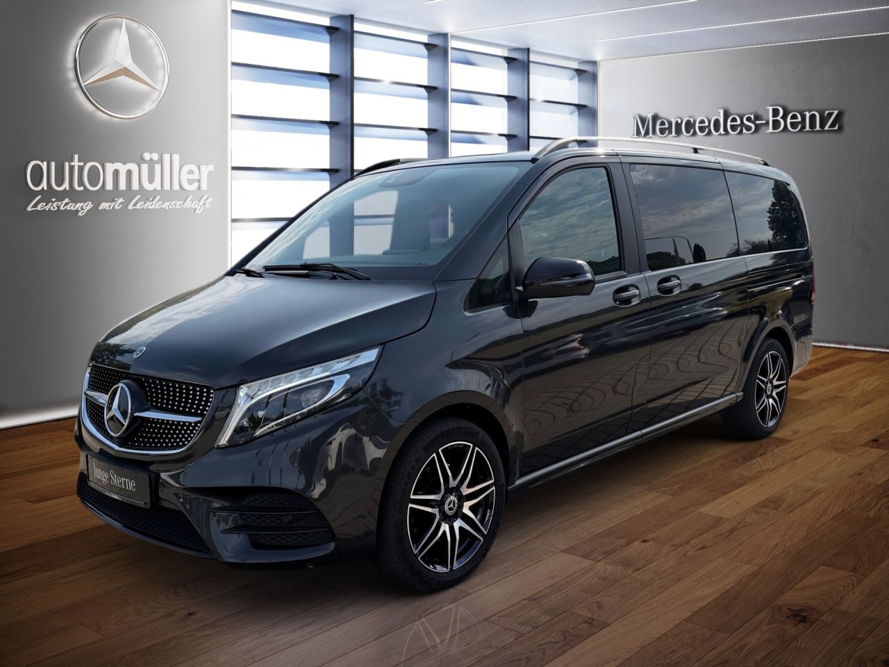 Fahrzeugabbildung Mercedes-Benz V 300 d 4M EDITION Lang AMG+NIGHT+AHK+LANG+DISTR