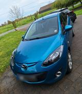 Mazda 2, 55kw/75 PS, EZ 2011, 5-Türer, blau - Mazda aus 2011: Mazda5