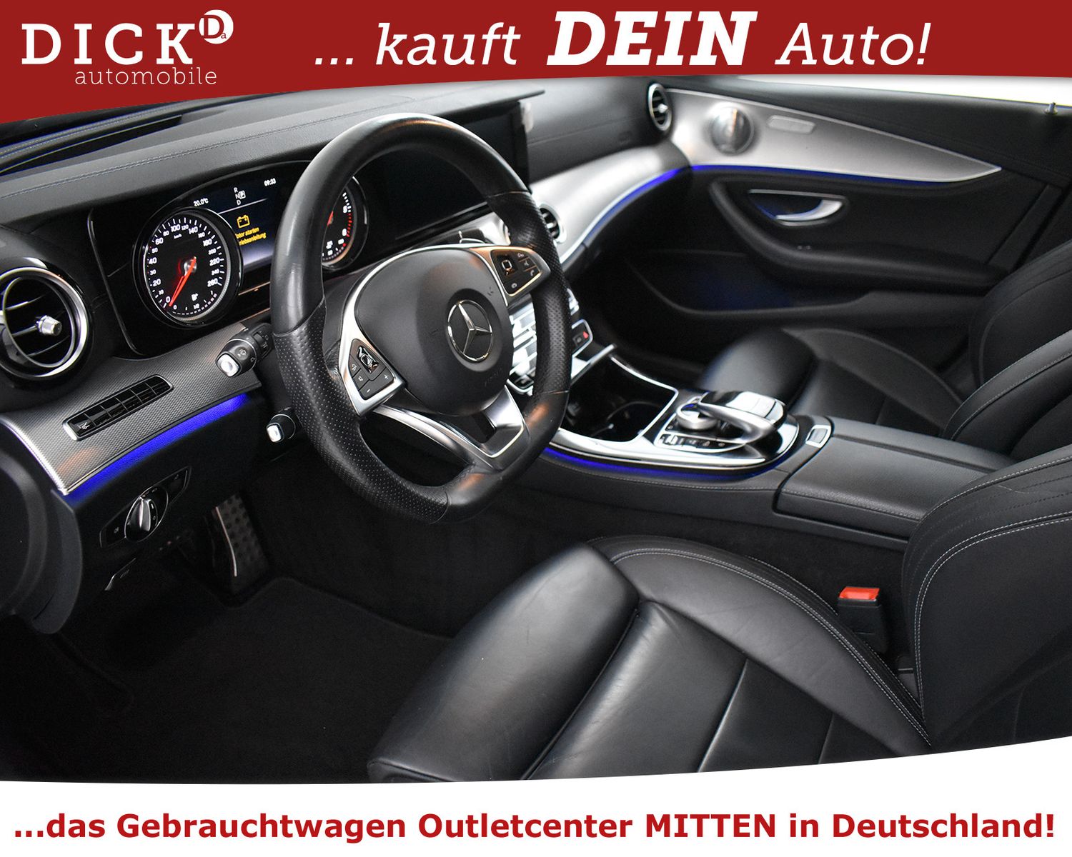 MERCEDES-BENZ E 350d T 2X AMG Line NIGHT+PANO+BURMES+HEAD+20" - Image 10
