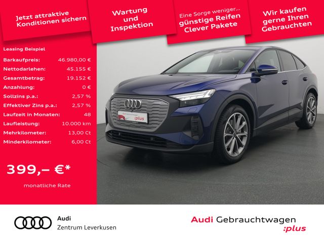 Audi Q4 e-tron Sportback MATRIX NAVI VIRT AHK ACC KAM