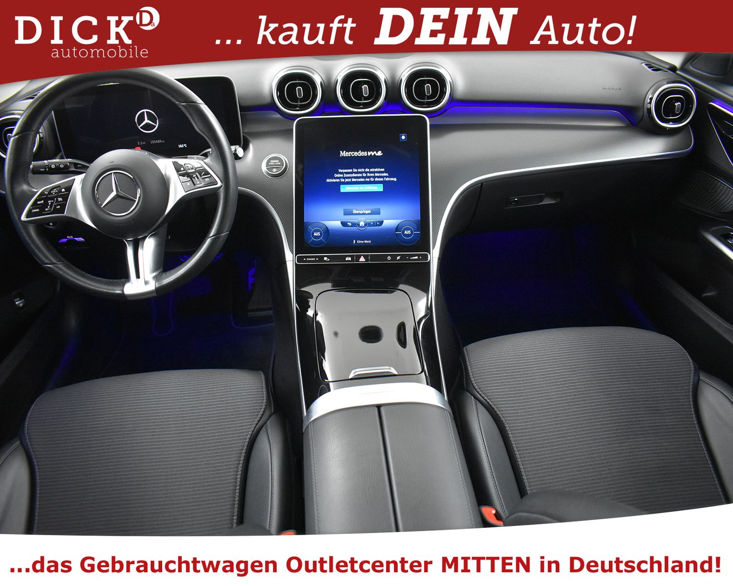 MERCEDES-BENZ C180 9G 2X Avantg WIDES+NAVI+LEDER+SHZ+KAM+LED+ - Image 8