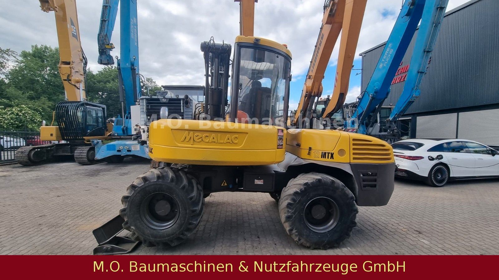 Fahrzeugabbildung MECALAC 12 MTX / ZSA /VSA / Knickarm /5Löffel/Gabel