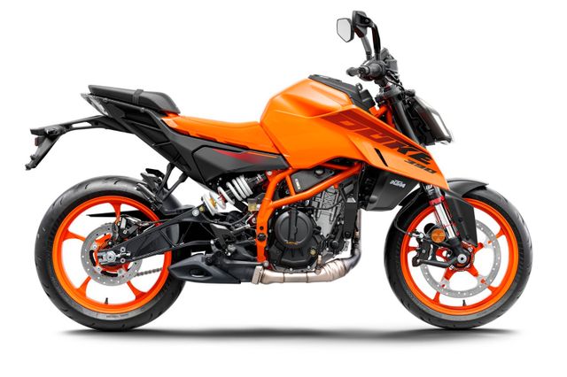 KTM 390 Duke 2024 beide Farben