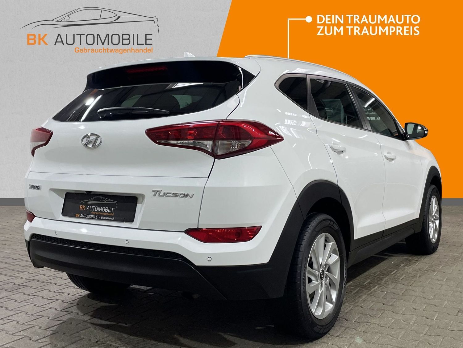 Fahrzeugabbildung Hyundai Tucson blue Passion 2WD#LED#Tempomat#Spur#Kamera