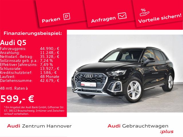 Audi Q5 40 TDI S line AHK virtual Kamera LED Teillede