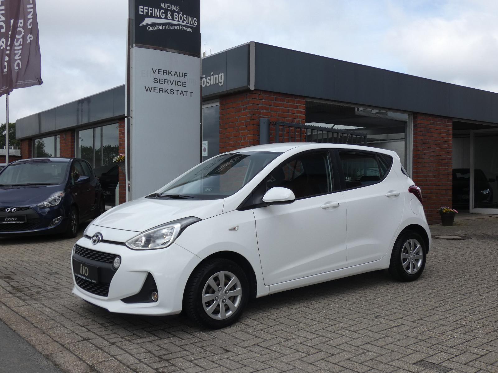 Hyundai i10 1.0-KLIMA-NAVI-BT-TEMPOMAT-GZJR-NSW-TFL/LED