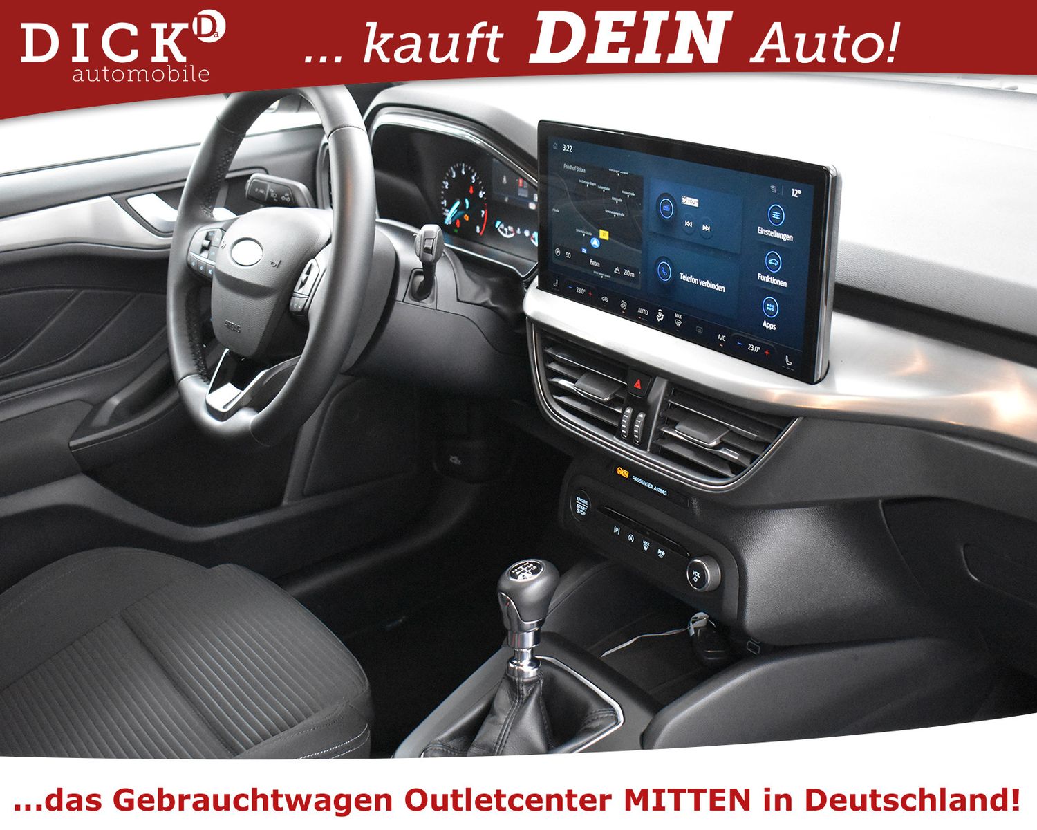 FORD Focus T 1.0 Titan >NAVI+LED+SHZ+TEMP+DAB+PDC - Image 12