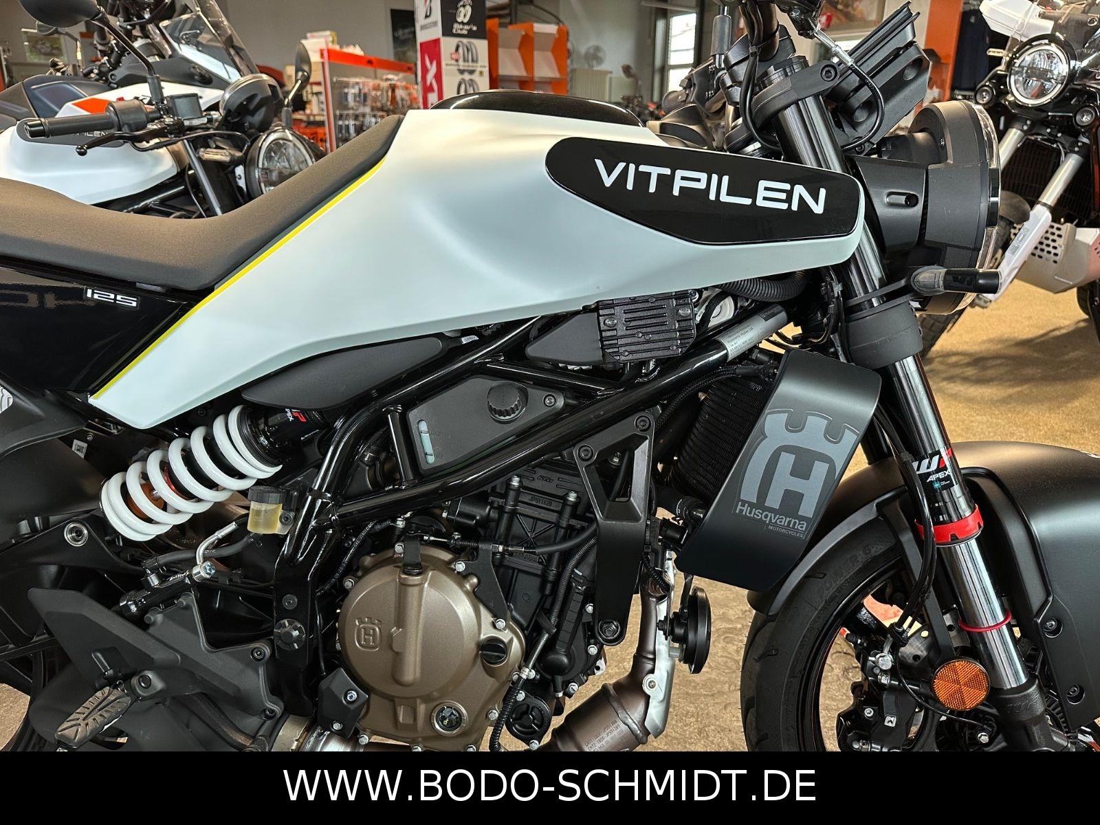 Husqvarna Vitpilen 125  2025  ab 3,99  % Finanz.