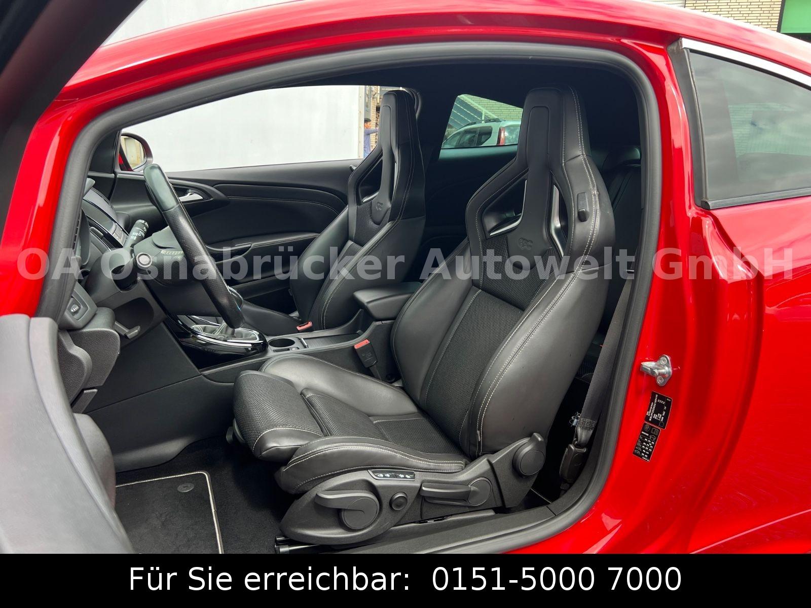 Opel Astra J GTC OPC 280PS SHZ Lenkradheiz.  Tempomat