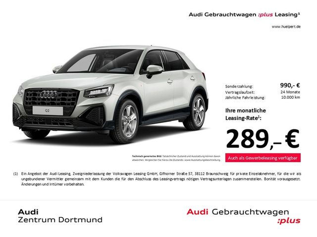 Audi Q2 30 S LINE BLACKPAK NAVI+ AHK VIRTUAL COCKPIT