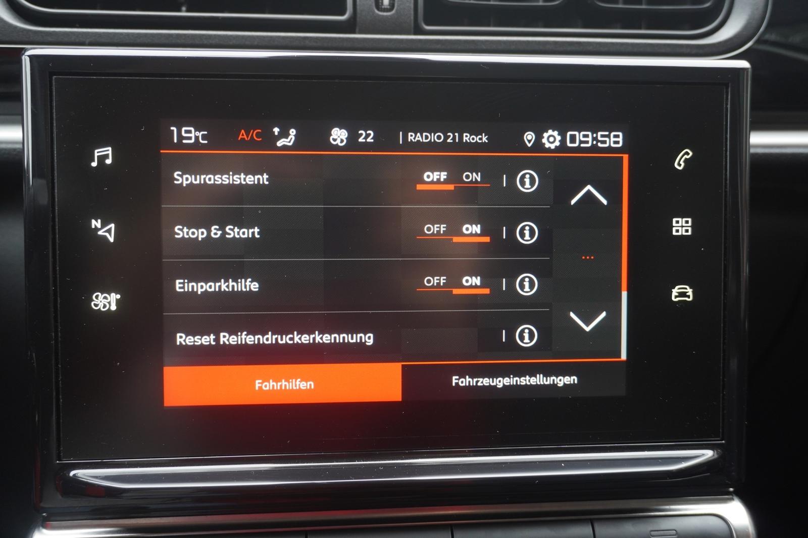 Citroën C3 Puretech LED Tempomat Sitzheizung PDC USB