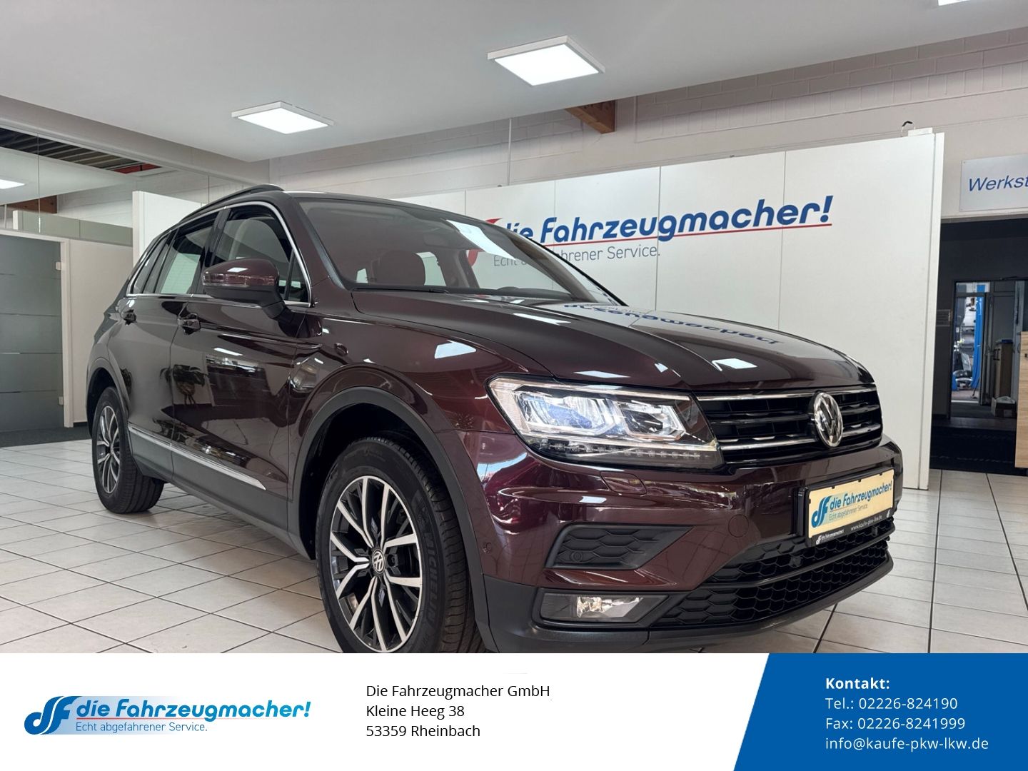 Fahrzeugabbildung Volkswagen Tiguan Comfortline BMT Start-Stopp 4Motion Navi