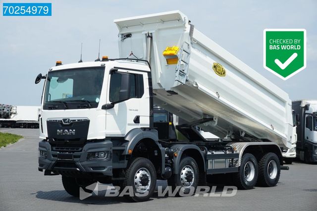 MAN TGX 41.480 8X6 NEW! Meiller Kipper 19 m3 Big-Axl