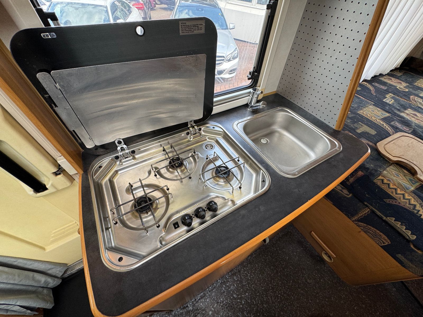 Fahrzeugabbildung HYMER / ERIBA / HYMERCAR B 574 MF HUBBETT SAT TV KLIMA KAMERA MARKISE 1H