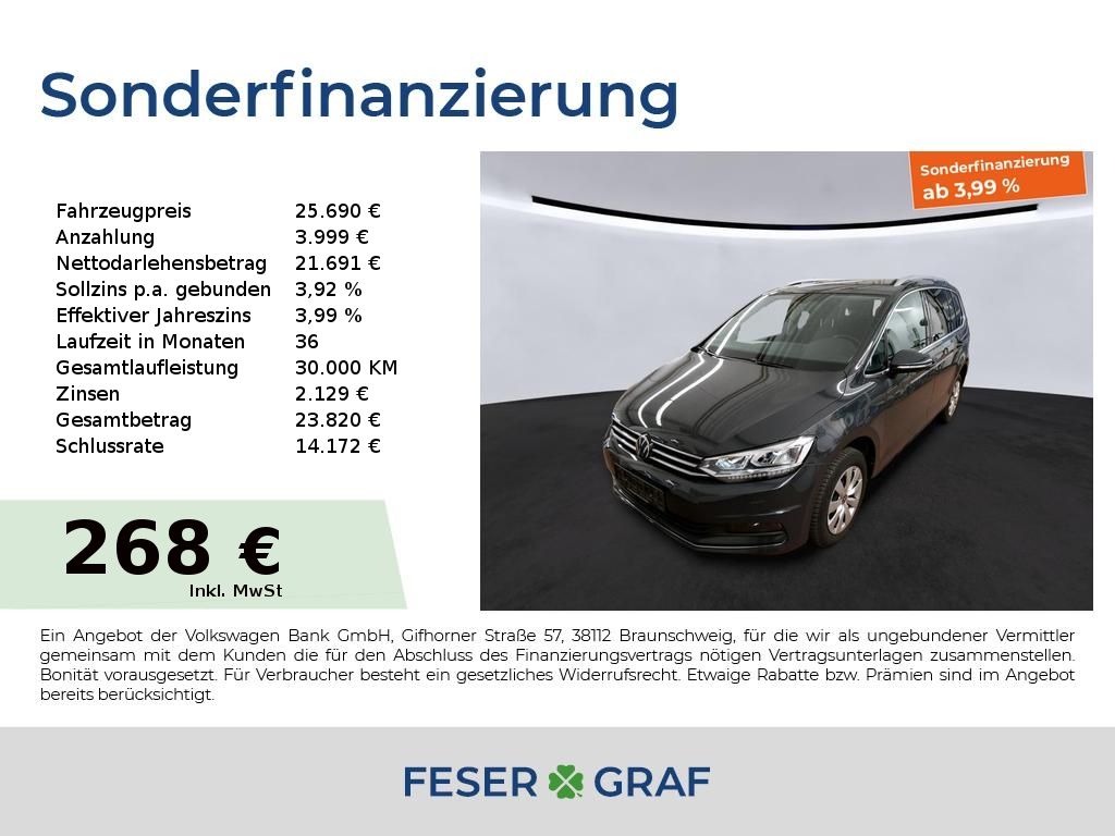 Touran Highline 1.5 TSI Navi Virtual LED SHZ