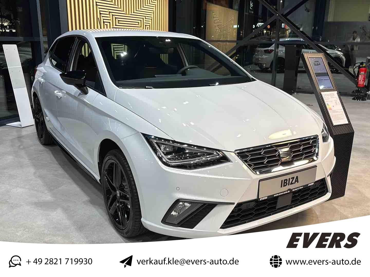 Seat Ibiza 1.0 TSI FR Black Edition NAVI KAMERA SITZH