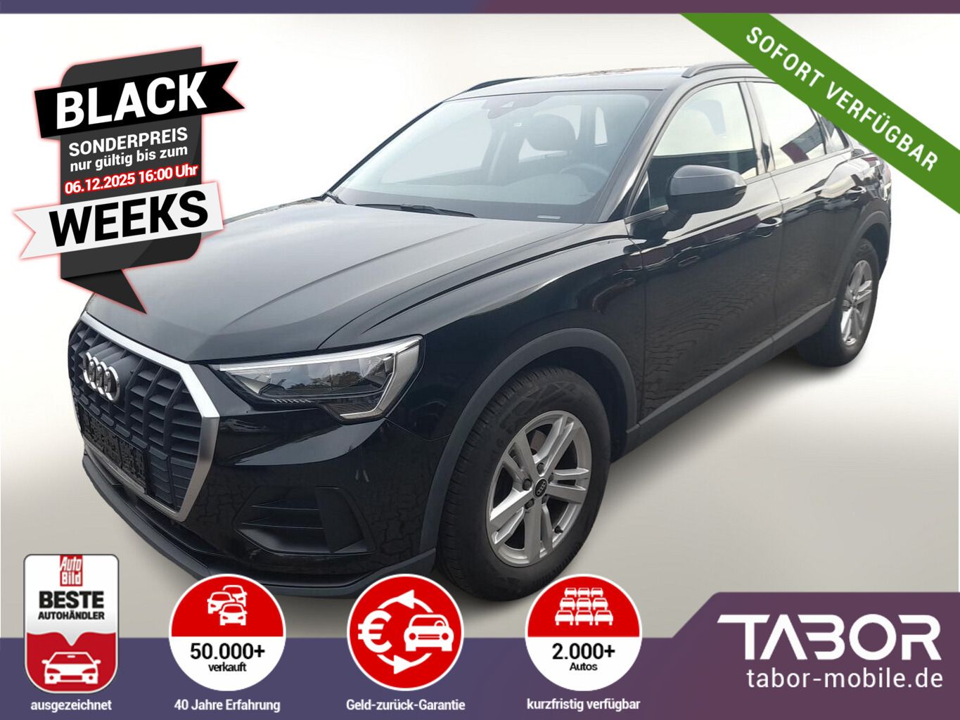 Audi Q3 35 TFSI 150 S tronic Nav KeyL eHk ViCo+ SHZ