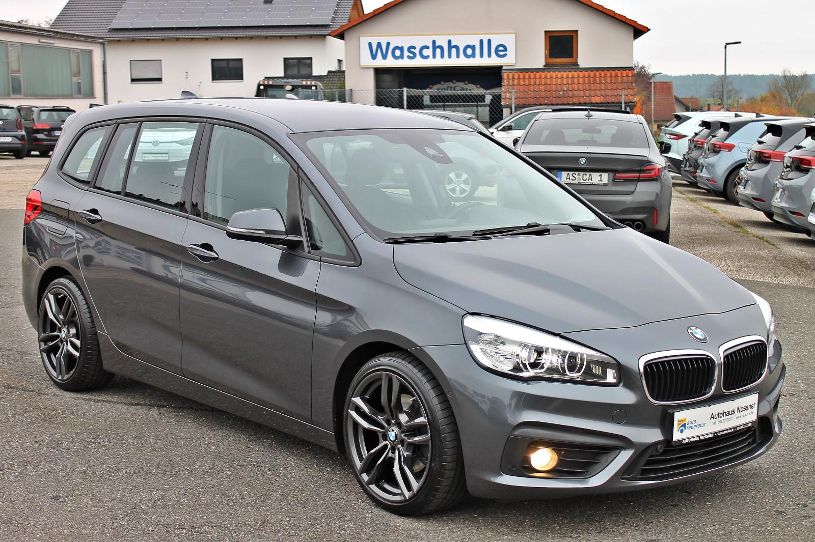 BMW 218i Gran Tourer Advantage (LED,AHK,LMR18",SHZ)