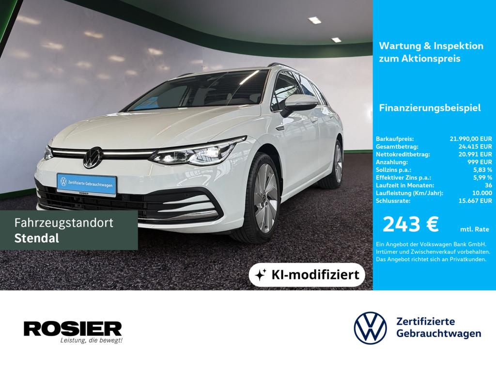 Volkswagen Golf VIII Variant 1,5 eTSI DSG Style ACC LED SHZ