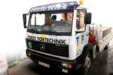 Mercedes-Benz LKW 1117 ATLAS KRAN AUFBAU LADEFLÄCHE mit RAMPE - Mercedes-Benz 1117