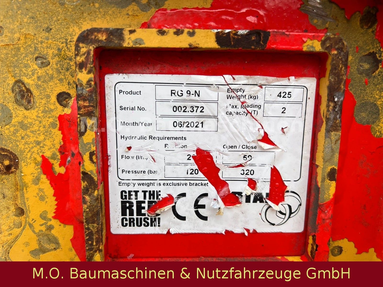 Fahrzeugabbildung Kubota Kubota KX 080 -4a2 / Rotar RG 9N Sortiergreifer/