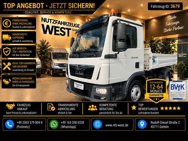 MAN TGL 8.190 Meiller Dreiseitenkipper*AHK*Garantie