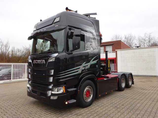 Scania R650 V8 SZM + PK19001SLD Kran