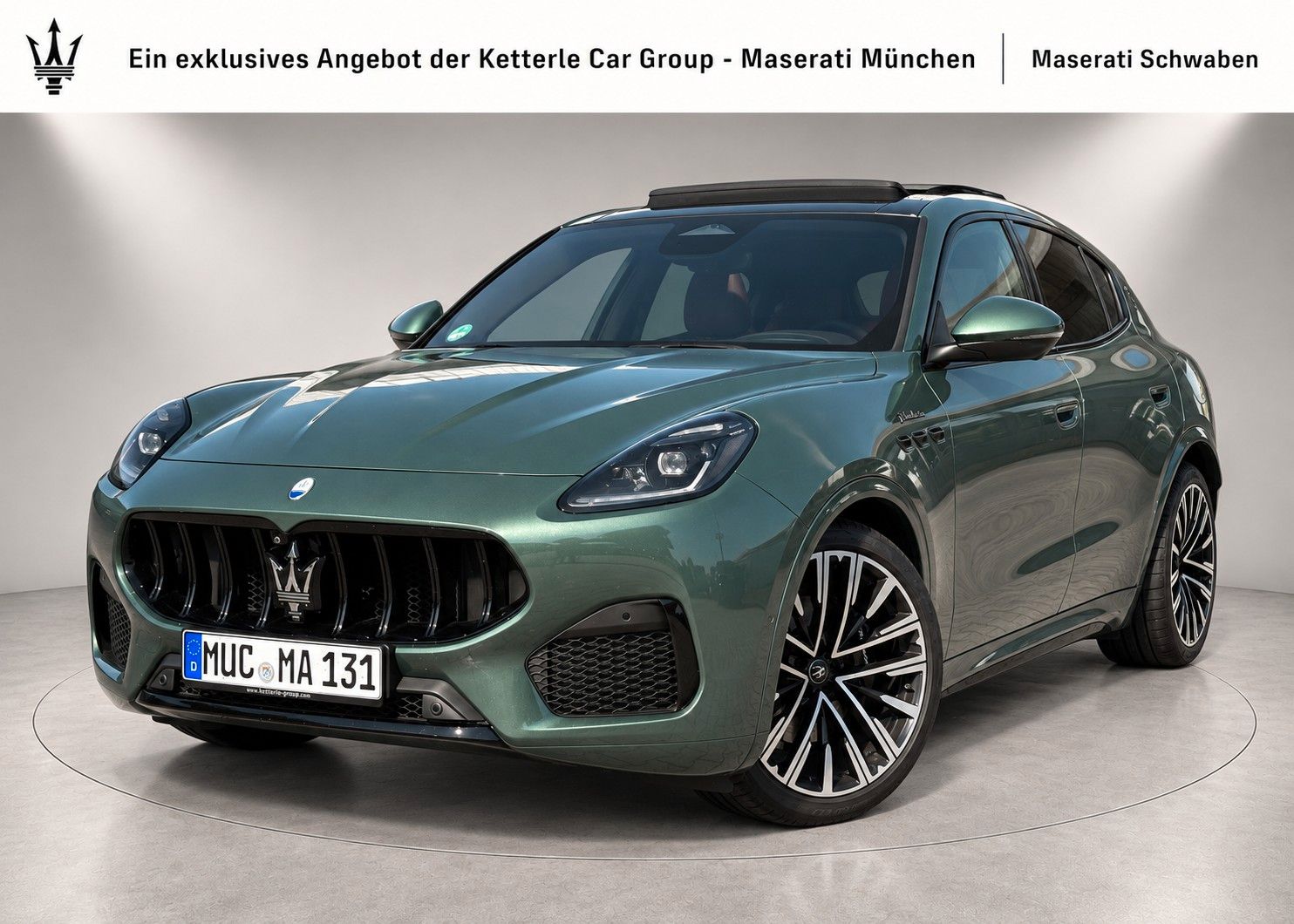 Maserati Grecale Modena MY26/Verde Royal/Luftfederung