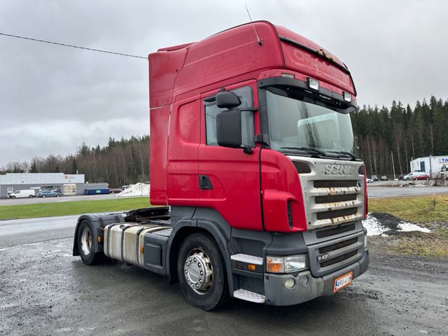 Scania R420 4x2 Old tacho , manual gear , retarder