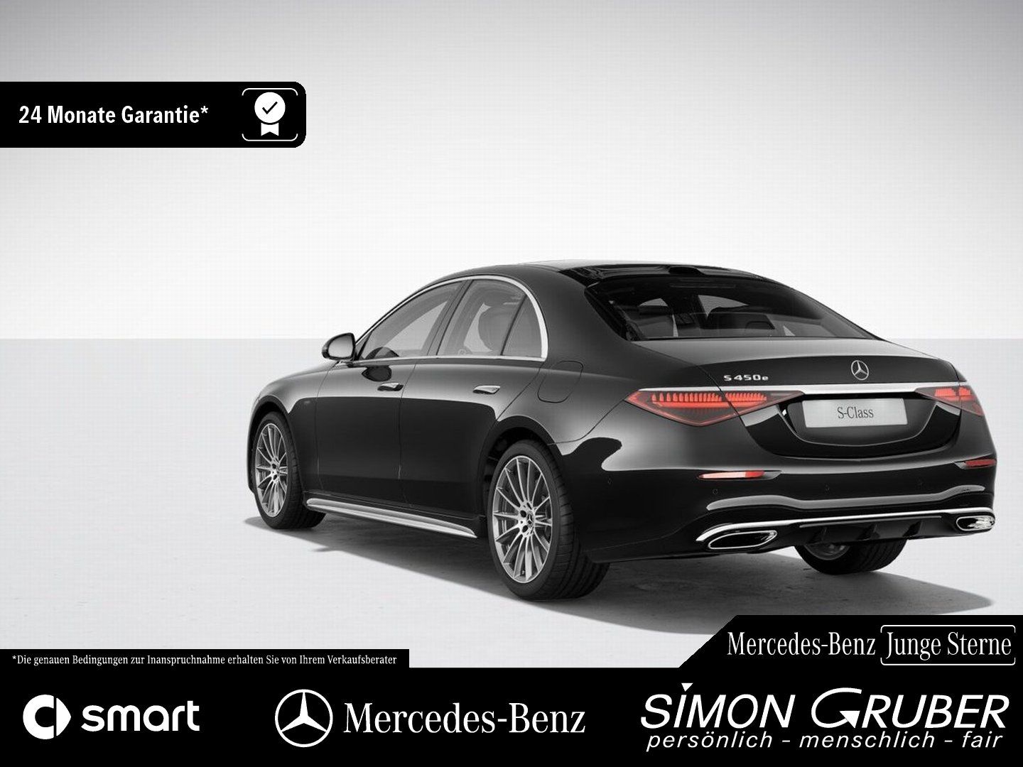 Fahrzeugabbildung Mercedes-Benz S 450 e AMG Chauffeure 4*Massage Guard 360 Burm