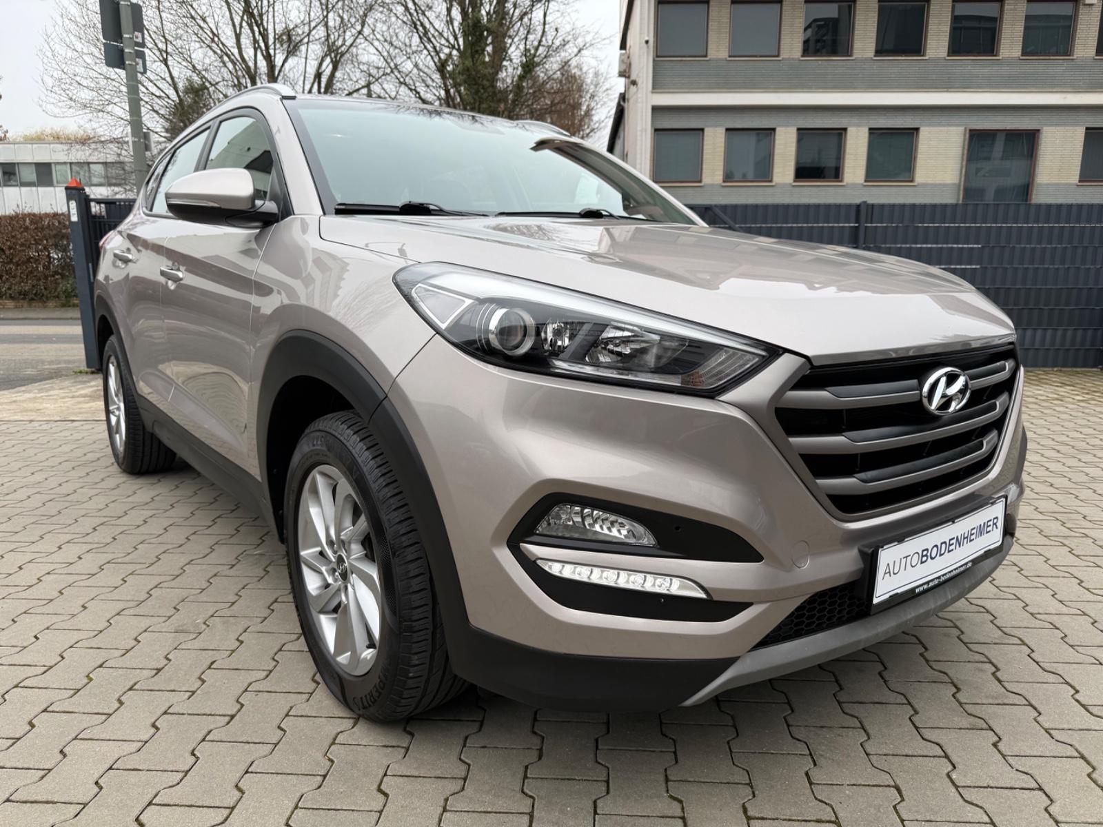 Hyundai Tucson blue Trend 2WD·LED·Temp·1Hand·Metallic·SH