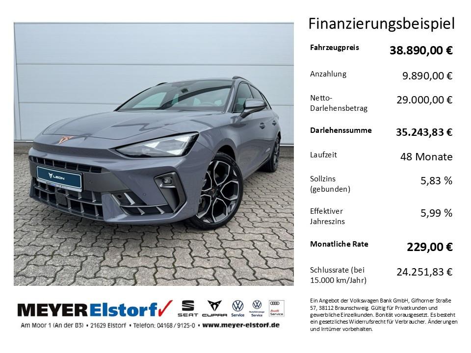 Cupra Leon Sportstourer 2,0 TSI 4Drive DSG AHK Pano