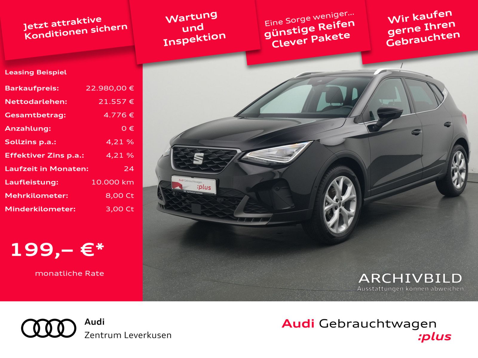 Seat Arona 1.0 TSI FR NAVI VIRT ACC LED KAMERA SHZ