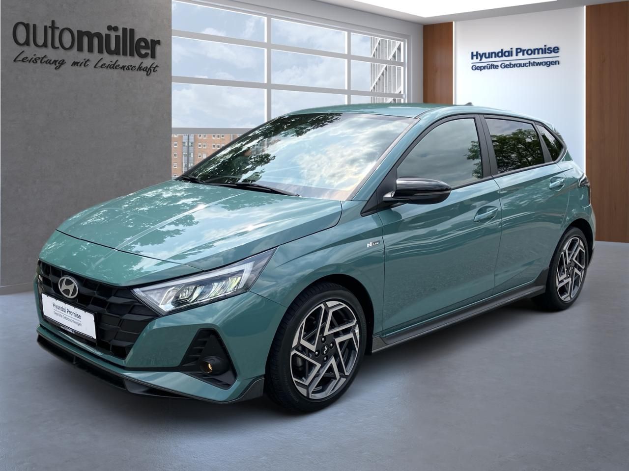 Fahrzeugabbildung Hyundai i20 N-LINE LED*KAMERA*NAVI*CARPL*TEMP*SPURH*USB*
