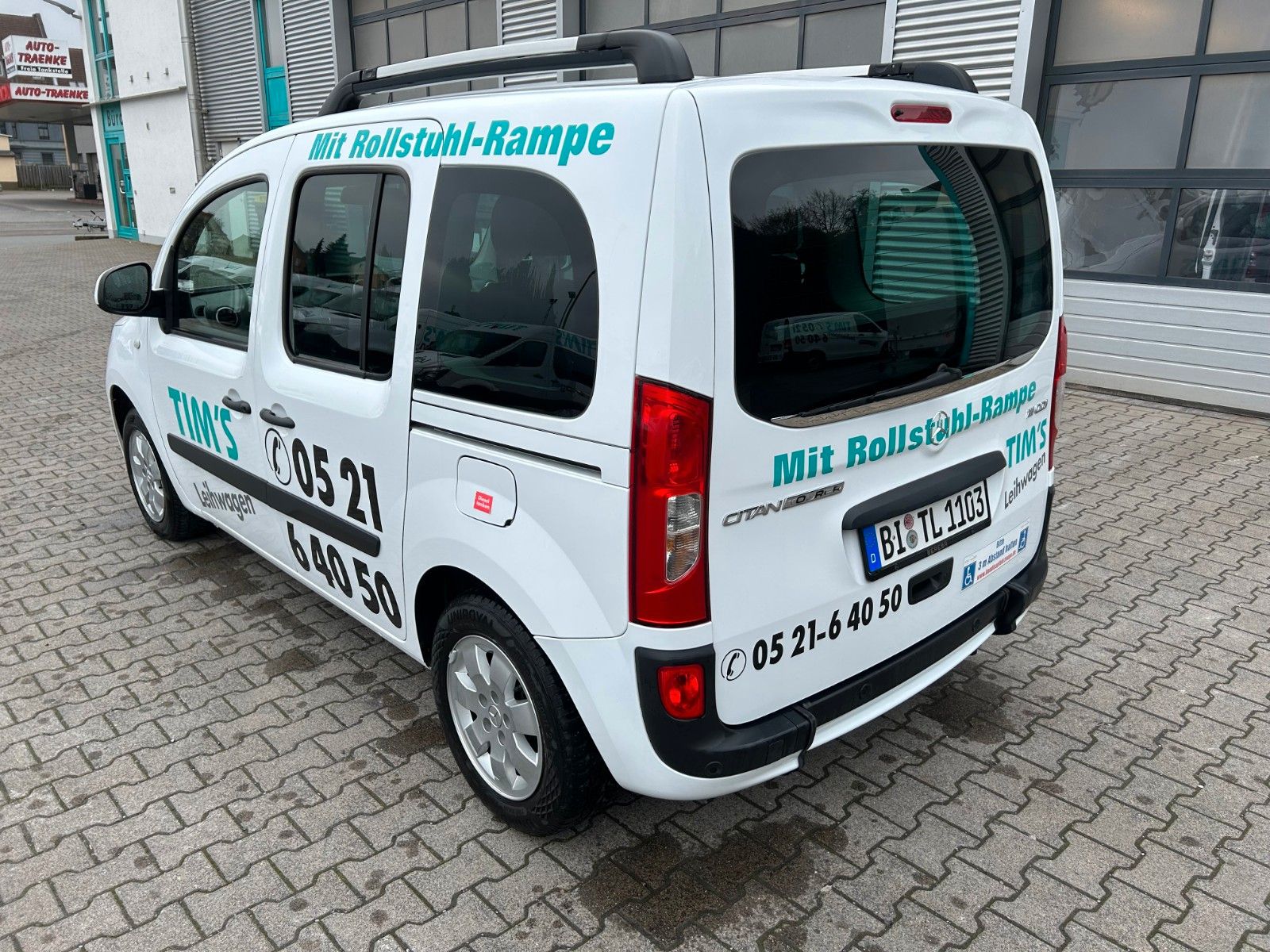 Fahrzeugabbildung Mercedes-Benz Citan Kombi 111 CDI lang Rolli Rampe