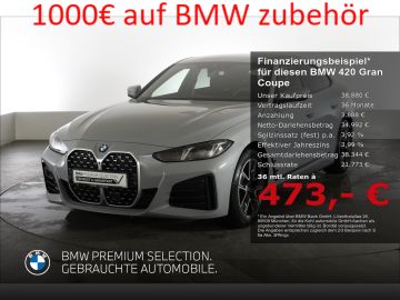 BMW 420 Gran Coupe d M Sport Ambientes Licht DAB Tun