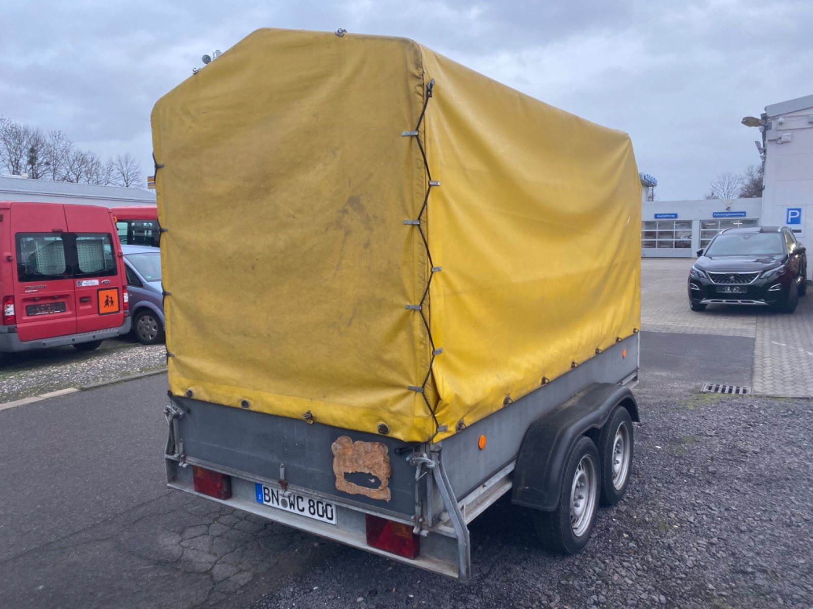 Fahrzeugabbildung Böckmann HT2 Planenanhänger *TÜV NEU*
