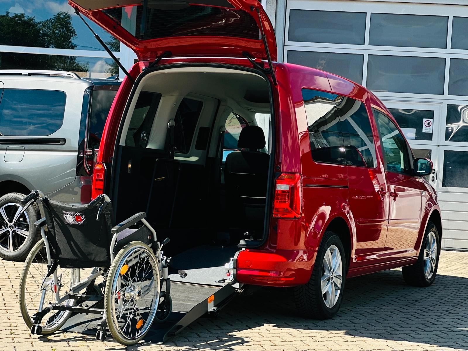 Volkswagen Caddy  Behindertengerecht-DSG-Rampe