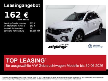 Volkswagen Leasingangebot: Volkswagen T-Roc GOAL 1.0 TSI ACC+LED+NAVI
