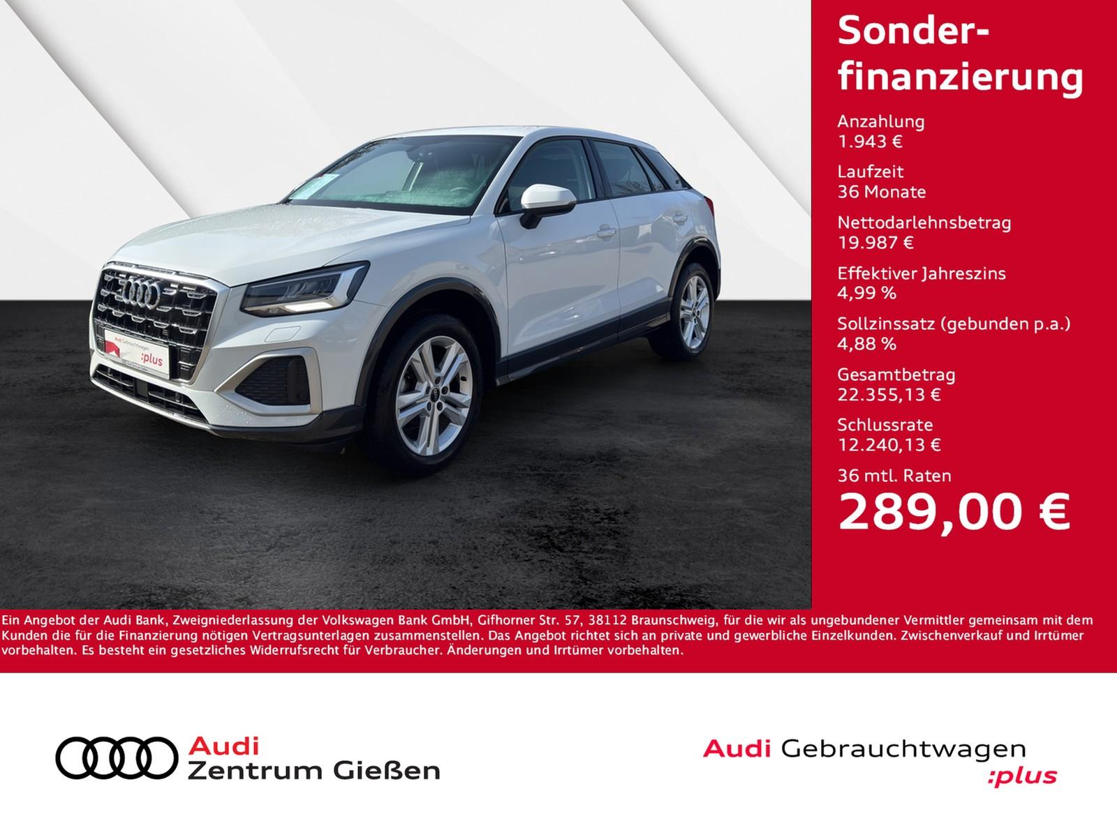 Audi Q2 30 TDI advanced LED Infotainmentpaket