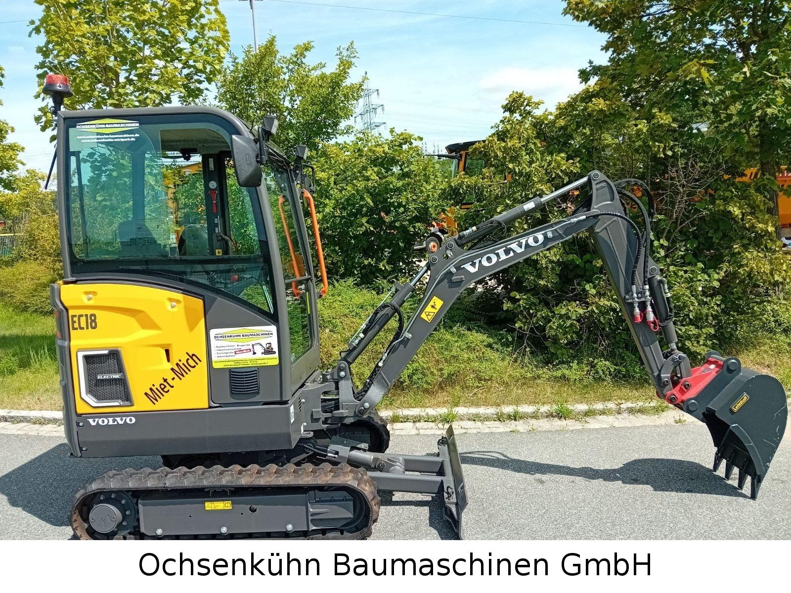 Volvo Minibagger J EC 18 E  Elektric