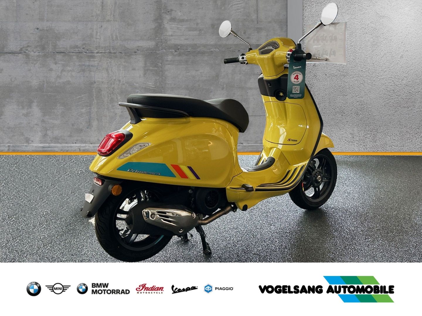 Fahrzeugabbildung Vespa Primavera 50 I-Get, Sport, Voll LED, LCD-Display