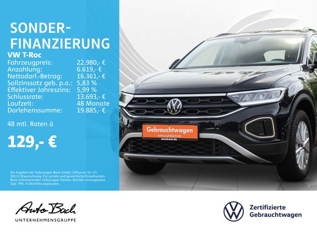 Volkswagen T-Roc 1.0TSI "Life" Navi LED Climatronic Sitzhzg