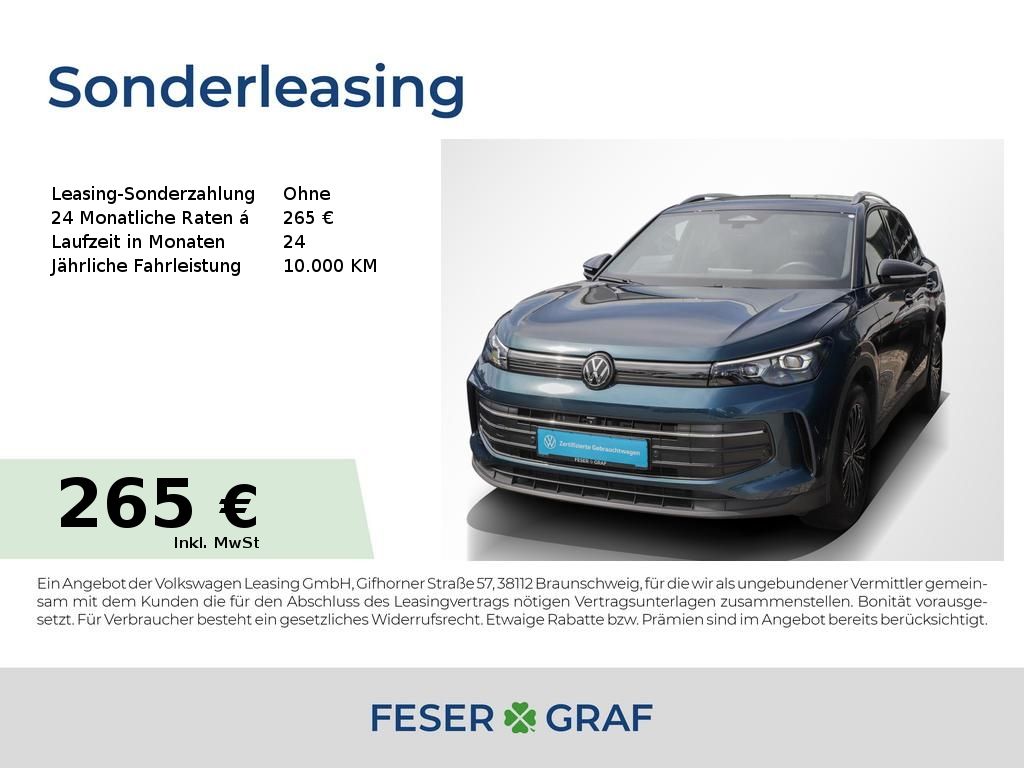 Volkswagen Tiguan 1.5 eTSI Goal DSG ACC AHK LED Navi 360° foto 1