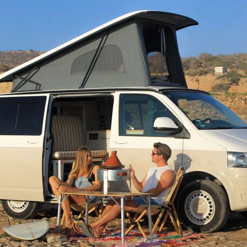 Fahrzeugabbildung Volkswagen T5 2,0 TDI Camper+Boho+Aufstelldach+Standh+Küche