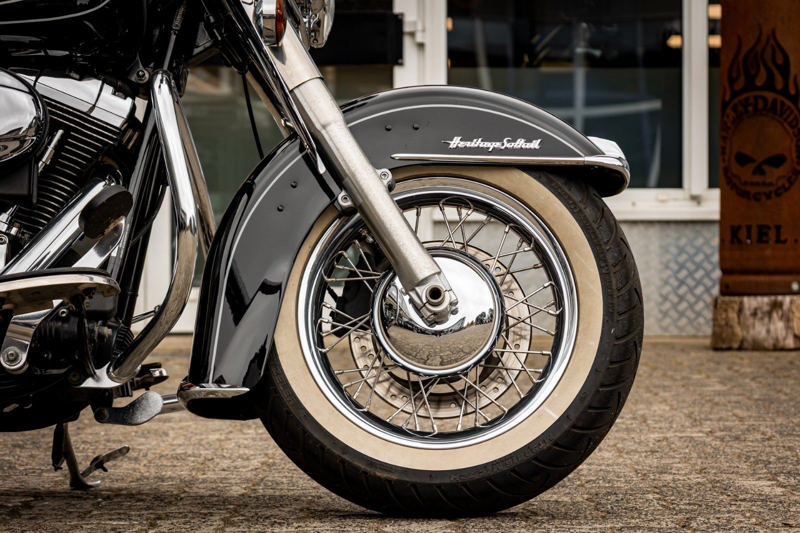 Fahrzeugabbildung Harley-Davidson Heritage Classic FLSTC 96cui - Remus -