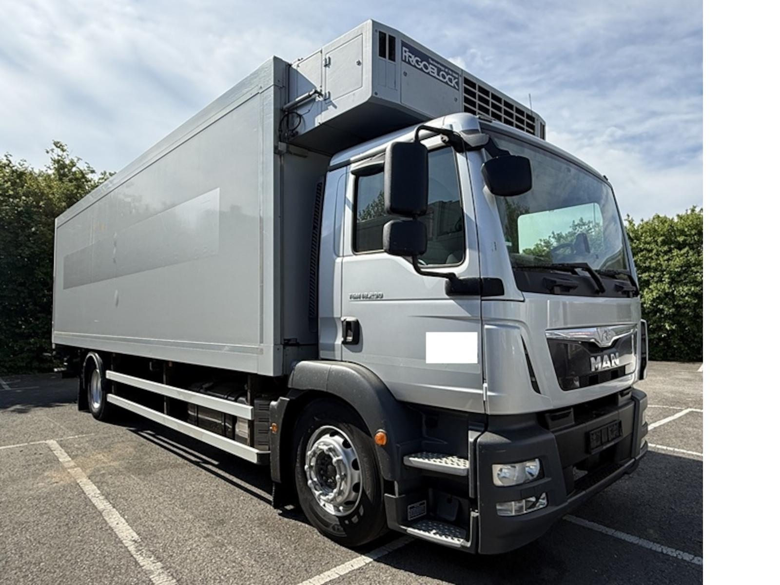 MAN TGM 18.290 MLL Kühlkoffer + LBW Frigoblock
