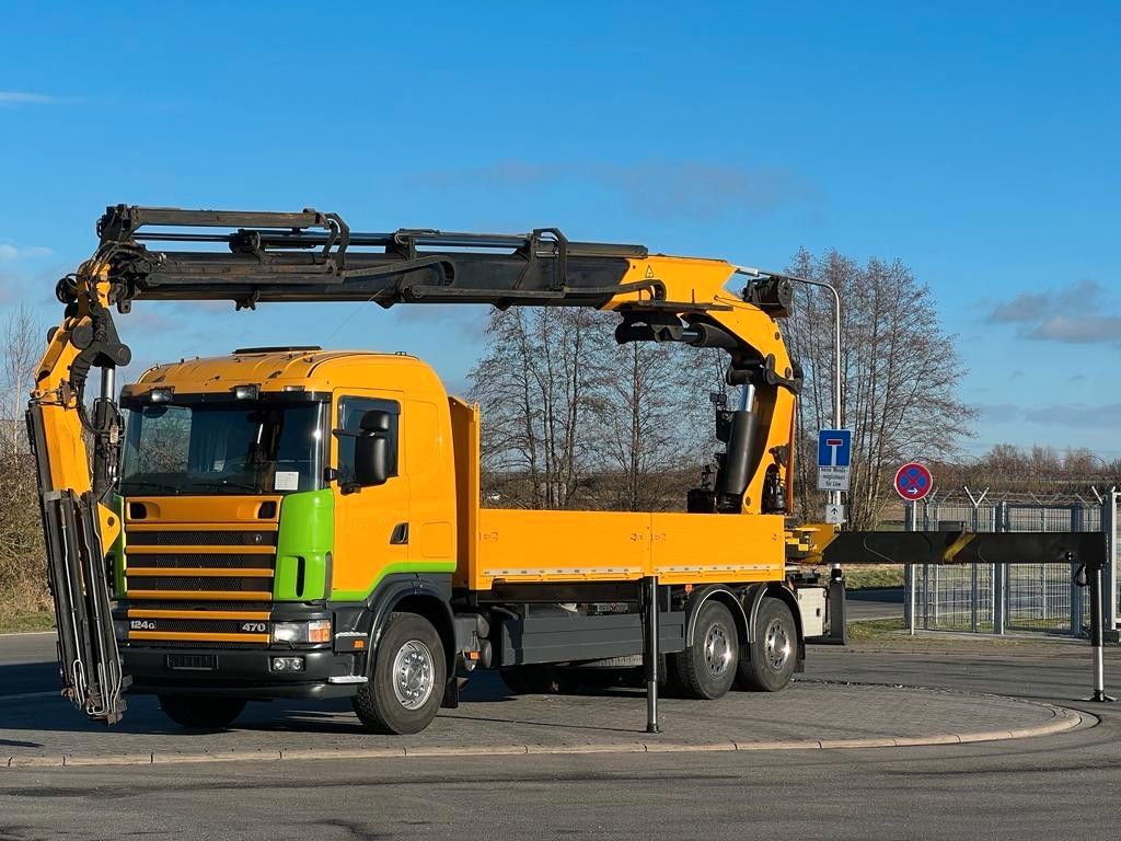 Fahrzeugabbildung Scania G470 Pritsche PK56002 | JIB | SEILWINDE | FUNK |
