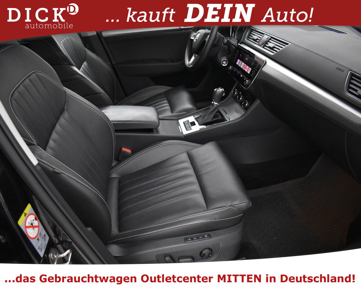SKODA Superb 2.0d DSG Ambit VOLL LEDER+MEMO+SHZ+LED+19 - Image 12